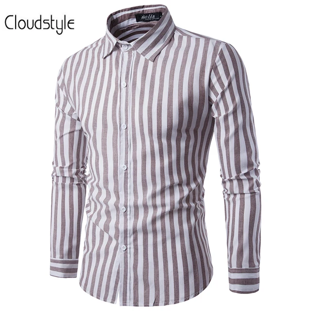 camisas a rayas hombre 2018