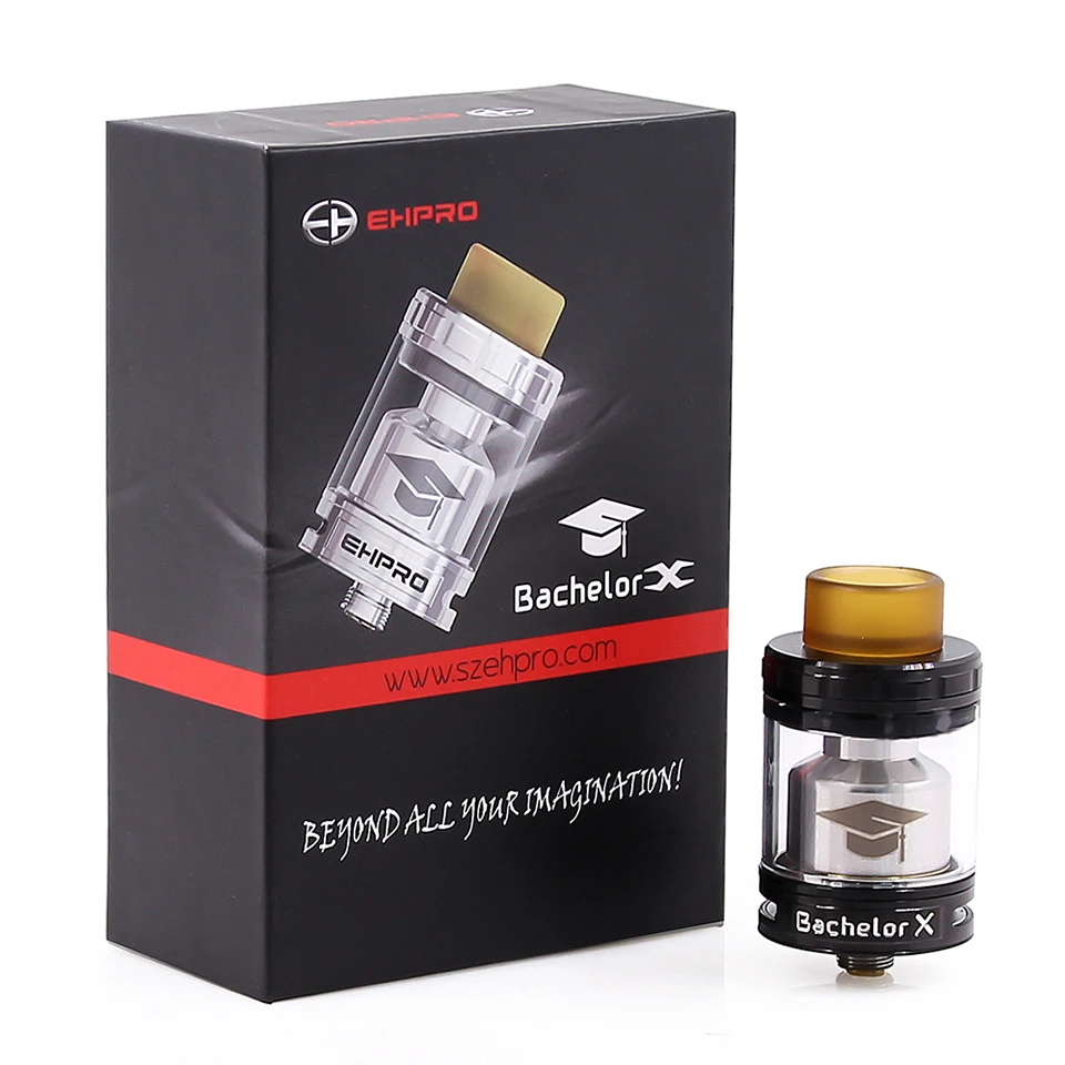 Оригинальный Ehpro холостяк X RTA танк электронная сигарета атомайзер с регулируемым