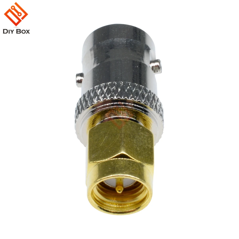 RF Coax Коаксиальный SMA Штекер гнездо BNC M/F радио переходник для антенного