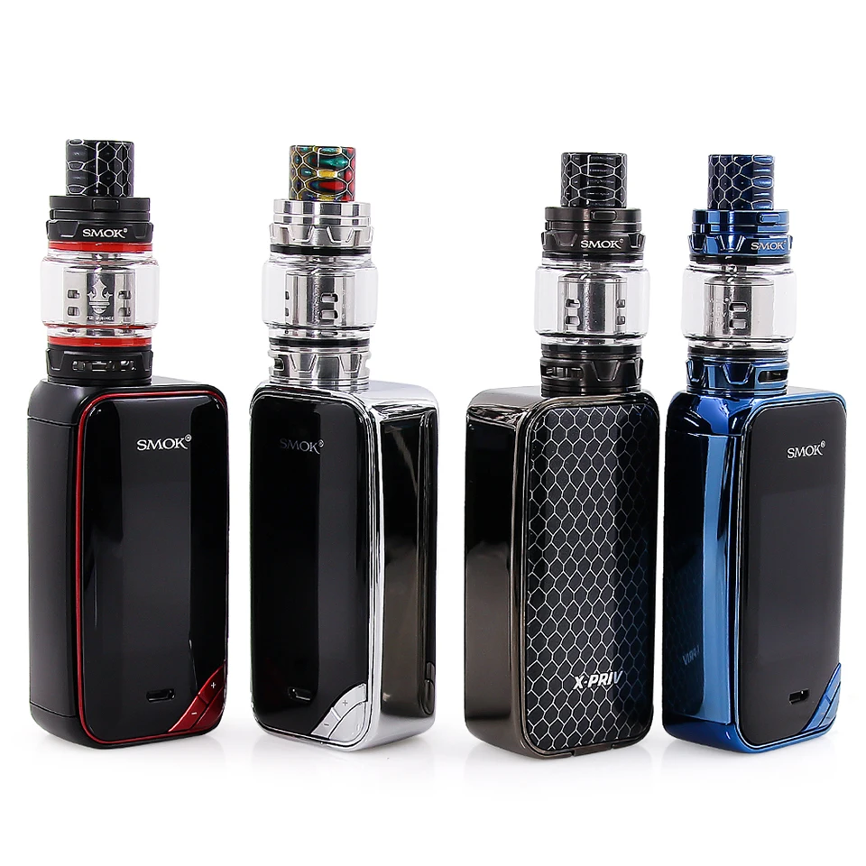 SMOK X-PRIV набор электронных сигарет 225 Вт X PRIV Box Mod с TFV12 Prince Tank 8 мл испаритель VAPE SMOK XPRIV Kit