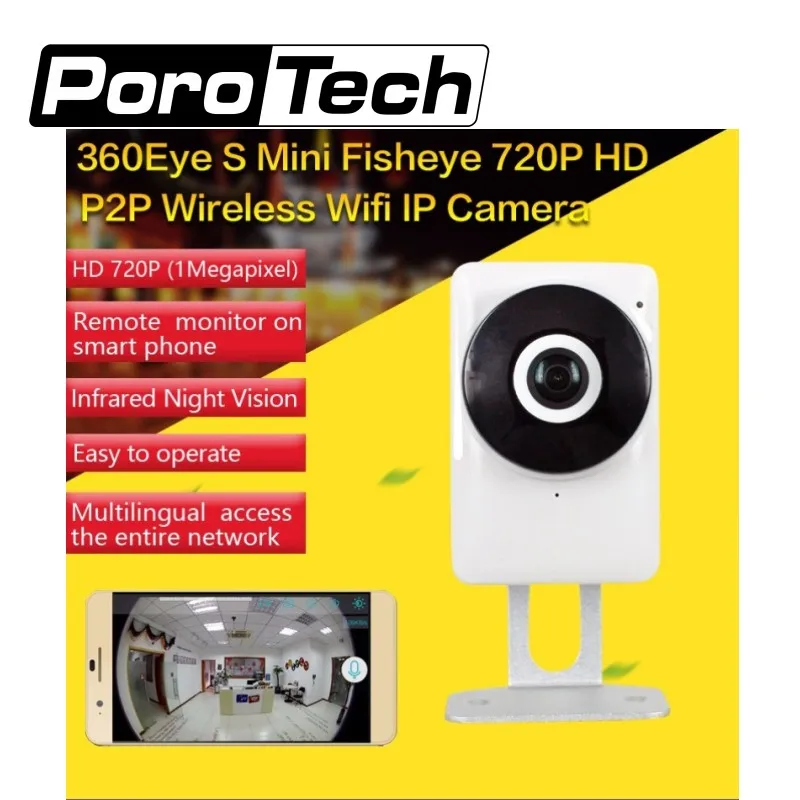 Ec6-i6 960 P Беспроводной IP охранных Камера 360 градусов рыбий глаз панорамный Камера с детектором движения WI-FI P2P IP CCTV камера