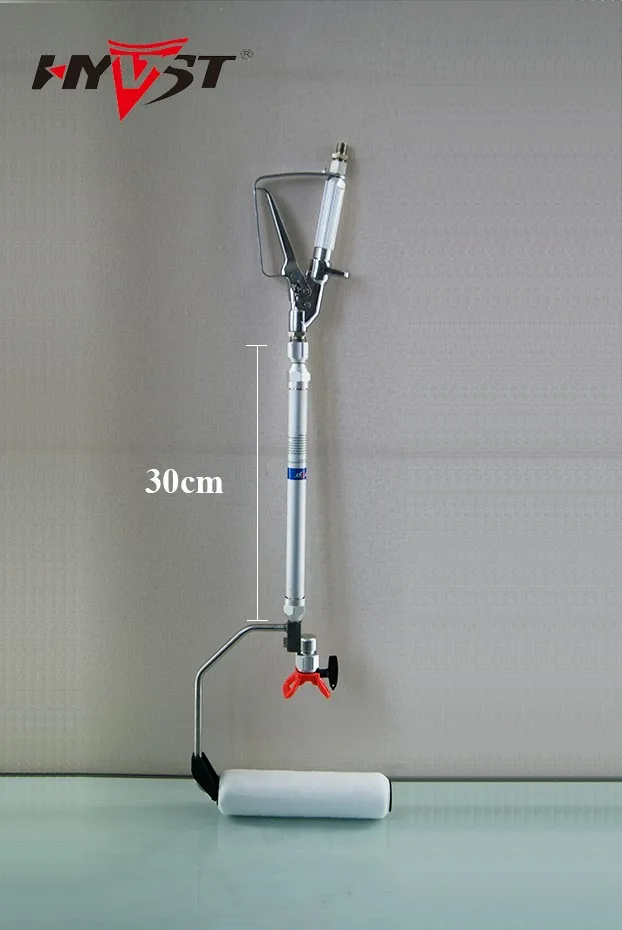 Распылитель краски ролик с 30 см растяжения полюс вакуумная роликовая кисть для рисования
