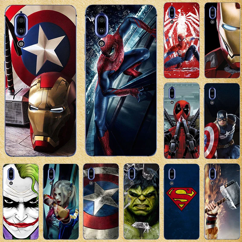 

Super Hero Phone Case Cover for Sharp Aquos S2 S 2 Soft Silicone Back cover for Sharp Aquos S3 MINI Bags Shell