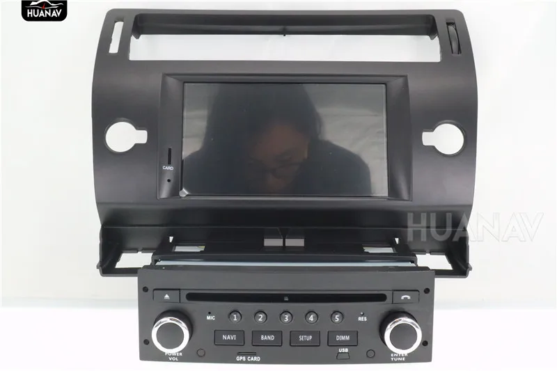 Sale Car DVD player GPS navigation for Citroen C4/C-Quatre/C-Triumph 2004-2012 GPS HeadUnit  Android8.0 4GB+32GB/Android7.1 2GB+16GB 10