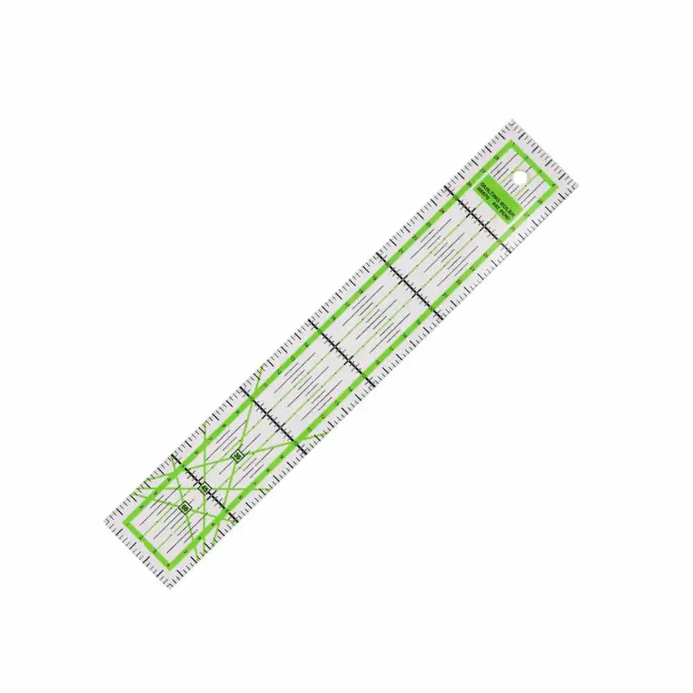Высококачественная прозрачная стеганая швейная линейка для лоскутного шитья портной режущий инструмент - Цвет: NO1