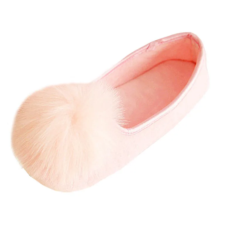 

Fur slippers home slippers women All-inclusive Warm Pregnant Women Shoes Yoga Shoes 0118 drop shipping