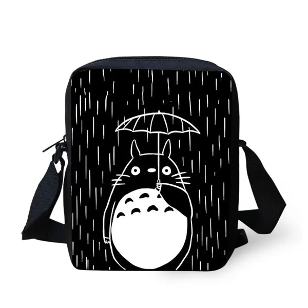ALP676E Thikin Totoro школьная квадратная курьерская Книга сумка Детский кошелек школьная сумка через плечо сумки для книг для девочек Mochila Infantil - Цвет: ALP676E