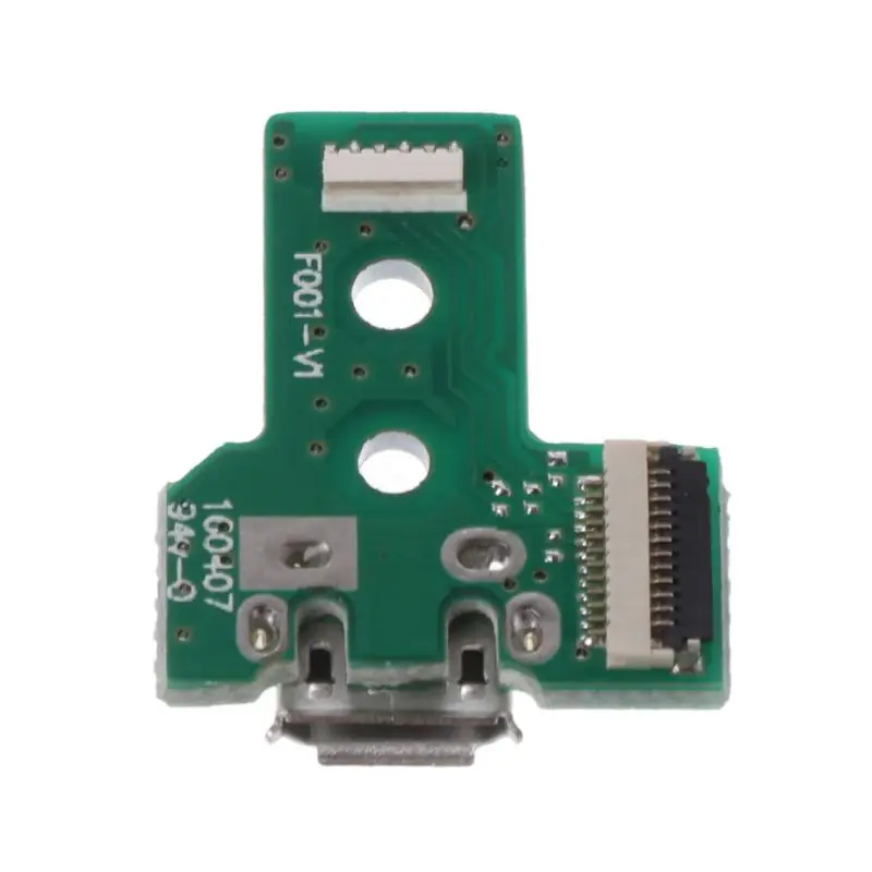 

Circuit Board Slim USB Charging Plate Controller Socket Port JDS-030 12 Pin Flexible Power Cable Replacement Parts for Sony Playstation 4 PS4 Controller
