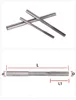 2mm-16mm Straight Shank D4 HSS Reamer Chucking Engineering Milling Cutter Tool 3mm/4mm/5mm/6mm/8mm/10mm/12mm/14m 6 Flutes HSS 5