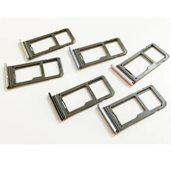 

New Original For Samsung Galaxy S8 G950 S8 Plus G955 SIM Card Slot SD Card Tray Holder Adapter Single / Dual 1&2 sim Accessories