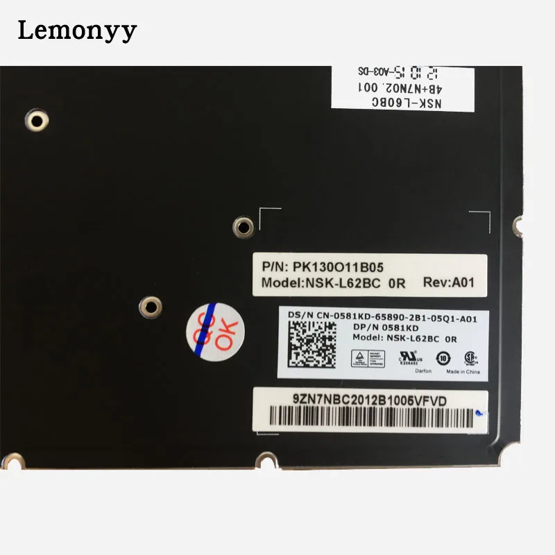  Russian backlit Keyboard for DELL XPS14 15 XPS15 L421X L521X L421 L521 RU laptop keyboard