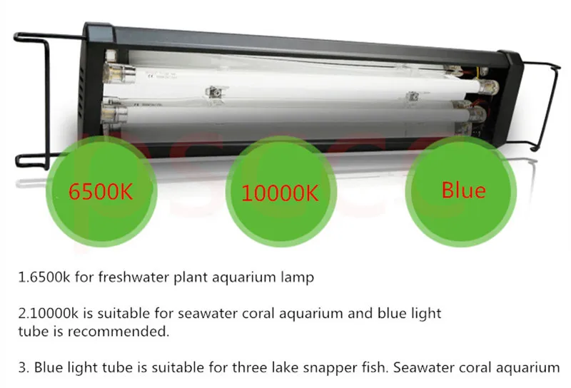 Полный спектр T5HO аквариумные травы мох лампы. Двухтрубный держатель лампы для овощей Коралл водной травы аквариум светильник