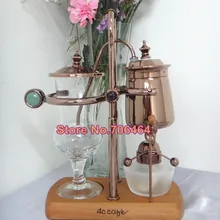 Роскошный 4C бельгийский Королевский пивоваренный сифонный кофе машина баланс кофеварка классический дизайн Золотое покрытие Ограниченная Коллекция