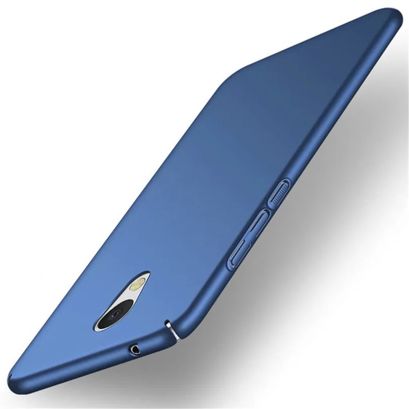360 полная защита Матовый корпус Капа для Meizu M5s чехол жесткий пластик тонкий