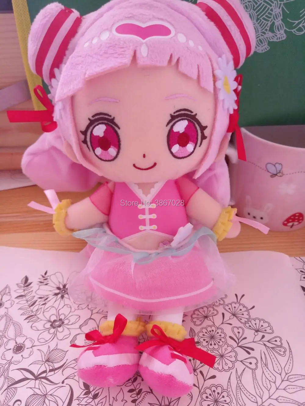 HUGTTO! PRECURE cure Friends, плюшевая кукла-чучело, Amour machery, для лечения крика, Япония,, подарок