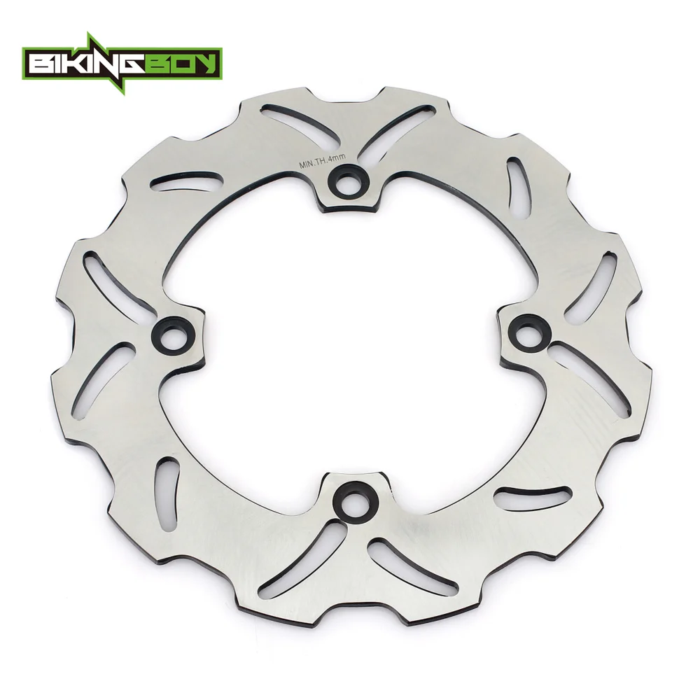 BIKINGBOY задние дисковые тормоза роторный диск для Suzuki DR 650 SE DR650SE 1996-2012 XF 650 Freewind 1997 1998 1999 2000 2001 2002 2003 - Цвет: SILVER