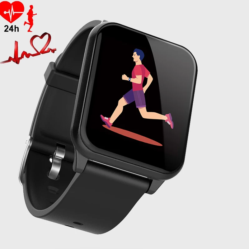 

Luxury Blood Pressure Monitor Smart Watch Women Men Calorie Pedometer Sport Wristwatches Weather Forecast Electronic Watch Clock