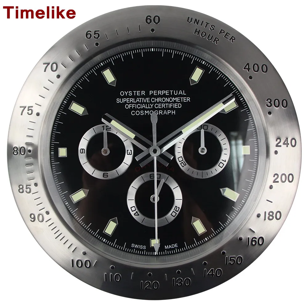 Hot Sale Perak Logam Hitam Wajah Jam Dinding Jam Tangan Untuk Terbaik Dekorasi Rumah Wall Clock Wall Clock For Salebest Wall Clock Aliexpress
