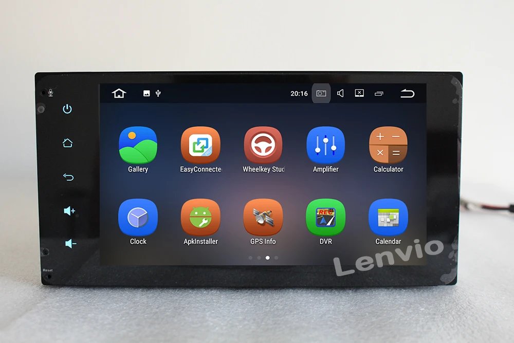 Cheap Lenvio IPS 2GB RAM 2 Din Android 7.1 CAR DVD Radio GPS Navigation player For Toyota Universal Tundra FJ Cruiser Sequoia Corolla 1