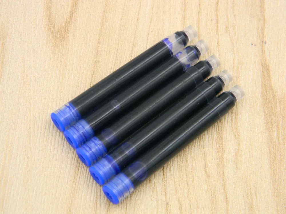 

10pc JINHAO BLUE OR BLACK Standard replacement Fountain Pen ink