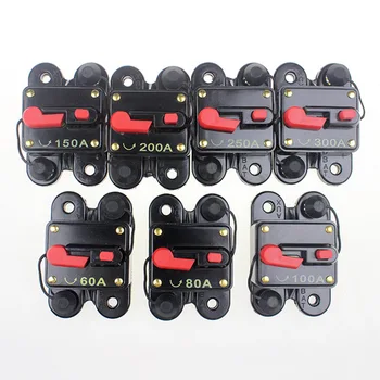 

Automatic 60-300A Car Audio In Line Automatic Recovery Protection Circuit Breaker Fuse Recovery Protection Holder