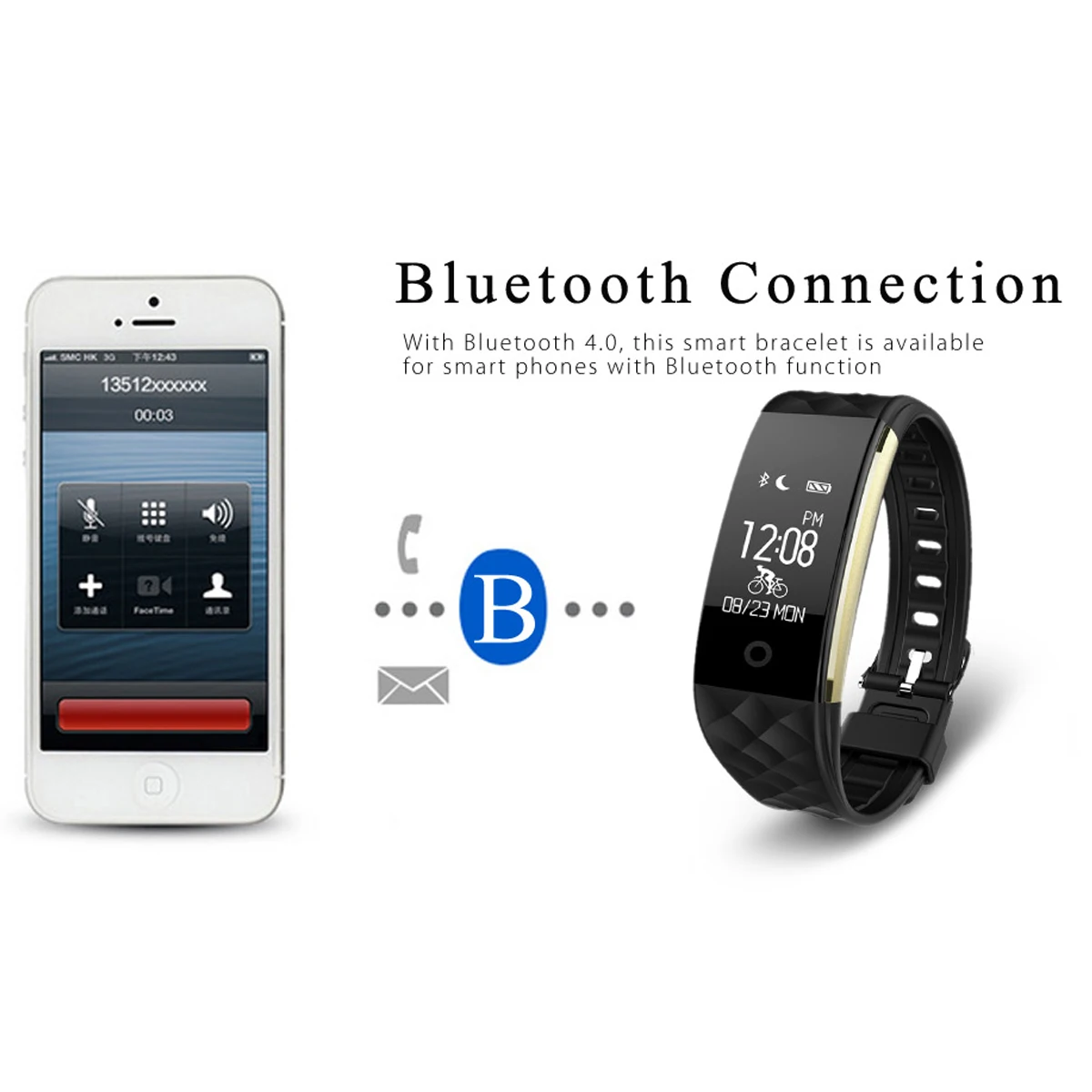 Bluetooth Digital Watches Men Women Heart Rate GPS Sport Track LED Watches Fitness Pedometer Smart Watch Bracelet Military Clock