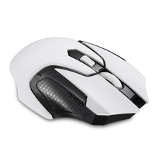 10 м рабочее расстояние приемник мышь 2,4G USB красная оптическая беспроводная мышь для компьютера ноутбука Игровые мыши