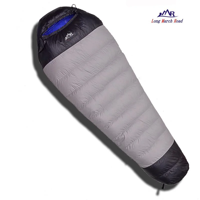 Branco para Baixo Saco de Dormir Athenaegis Marca Nova Chegada Ganso 600g e 800g e 1000g e 1200g Enchimento Emendados Envelope Adulto Respirável 3 High Quality Esporte e Lazer