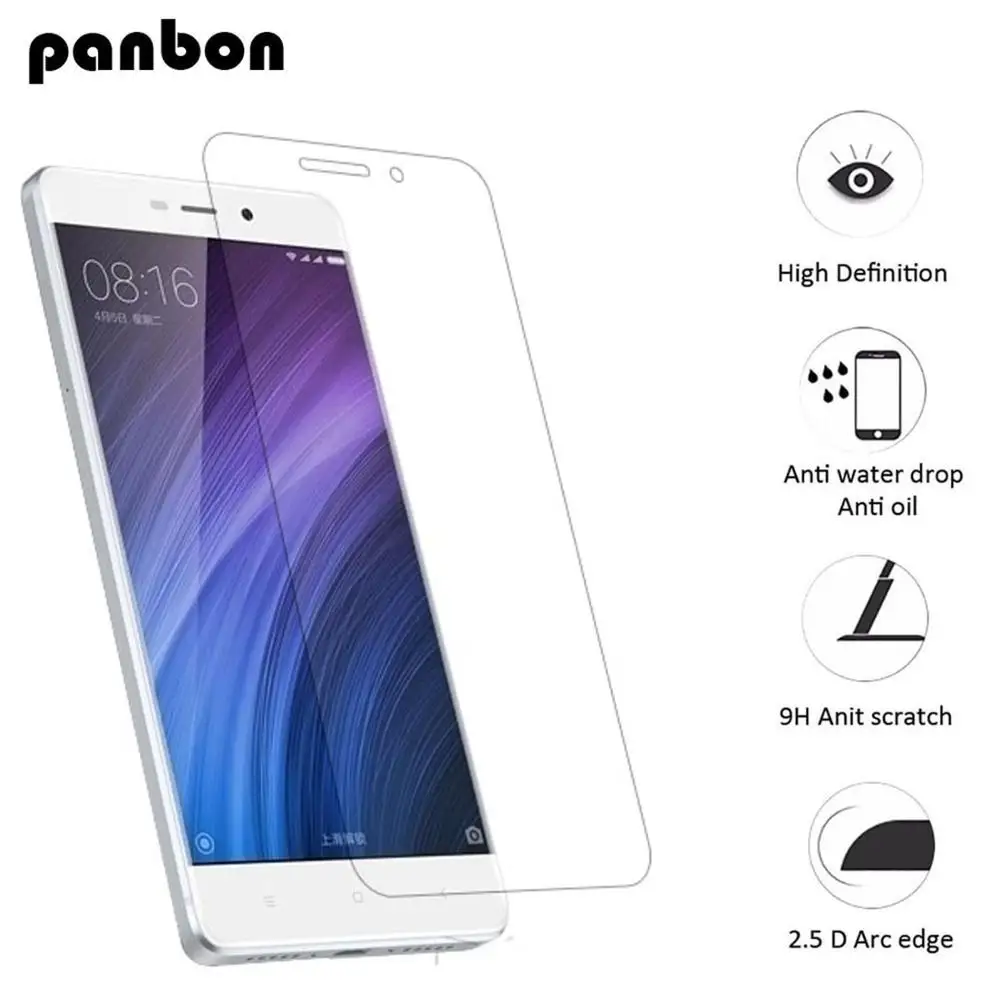 

Panbon Glass for Redmi 4 HD 4Pro Toughened Protective For Xiaomi Redmi 4 Pro Tempered Glass Film Redmi4 4pro Screen Protector