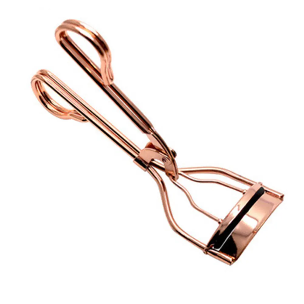 

1pc Rose Gold Makeup Eyelash Curler Curling Stainless Steel Grip Eyelash Clip Eyelash Cosmetic Makeup Tools Accessories