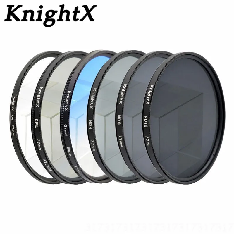 

KnightX UV STAR star 8 Camera lens filter for Sony Canon Nikon obiektyw do nikona d5200 case D800 80D 5300 D5500 49 52 55 58 67