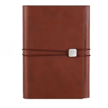 Delijia имитация материал: Воловья кожа business notebook компания custom мульти-выбор цвета отрывными листами A5
