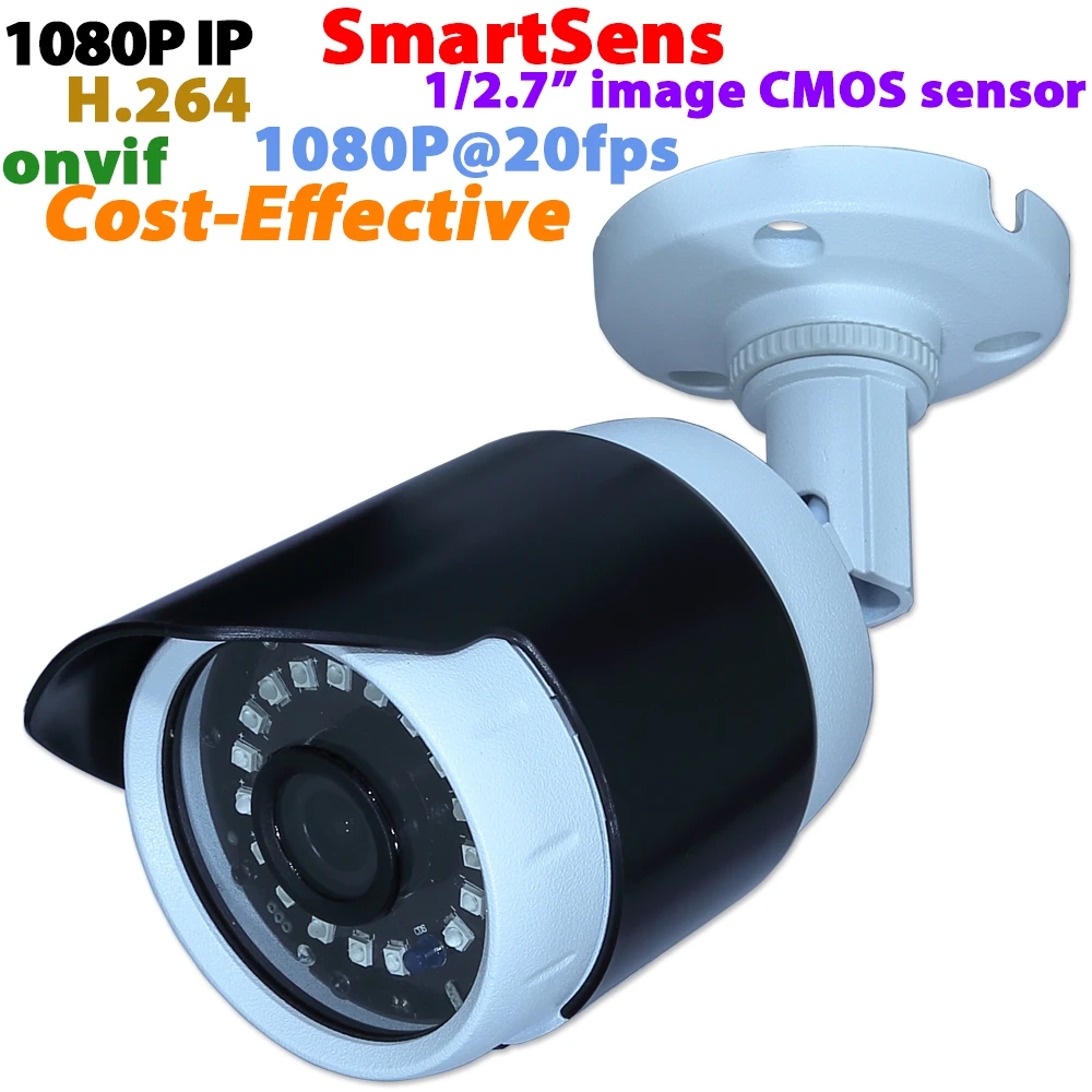 

1080P H.264 IR bullet waterproof camera for home security Video Surveillance SC2235 CMOS sensor