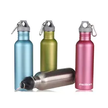 FEIJIAN My Sports Water Bottle Stainless Steel Drink Bottle Food Jar Canteen Wide Mouth Flask 750mL 25oz