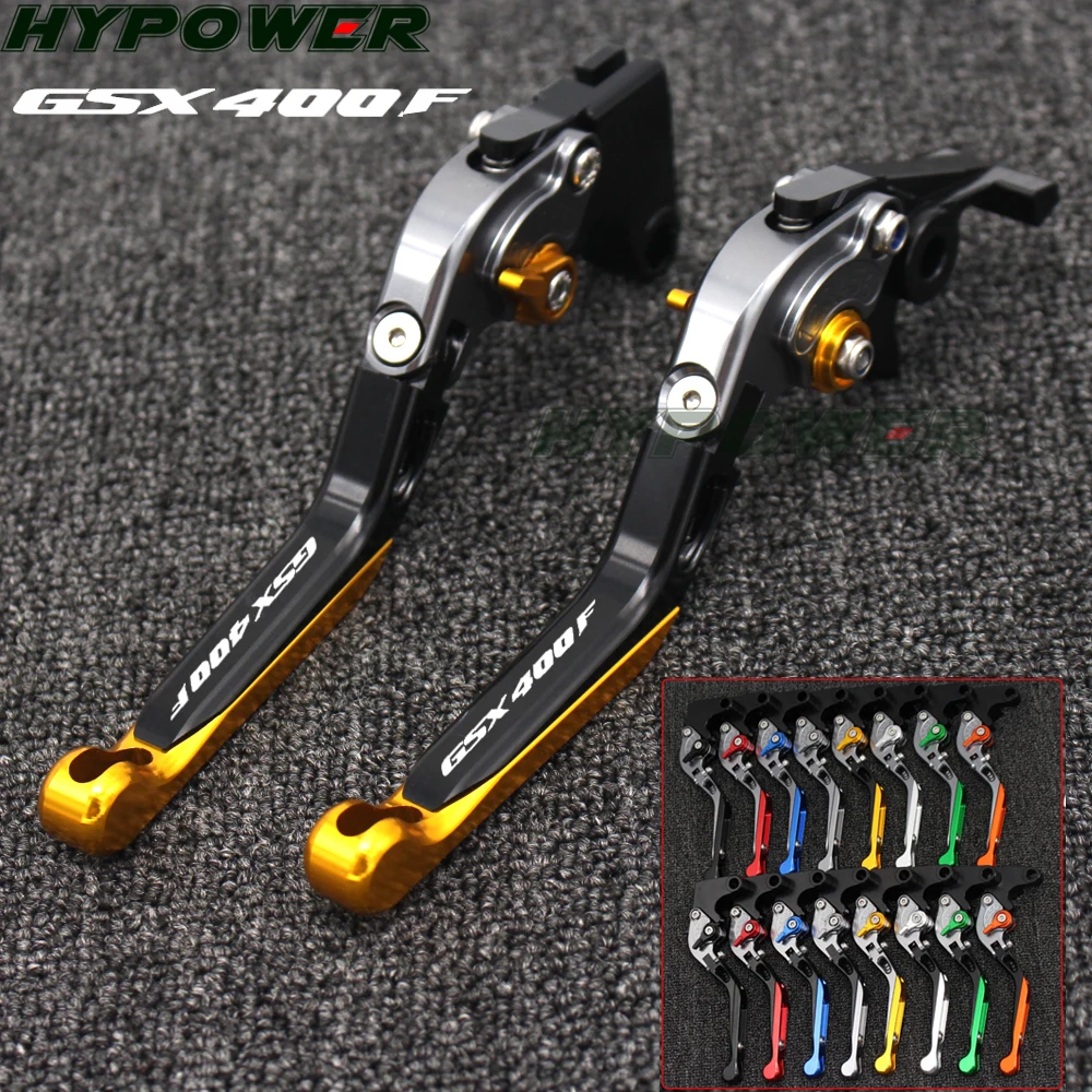 Для SUZUKI GSX400F Impulse 1994-2004 GSX 400F 400 F складной выдвижной Регулируемый тормоз рычаг