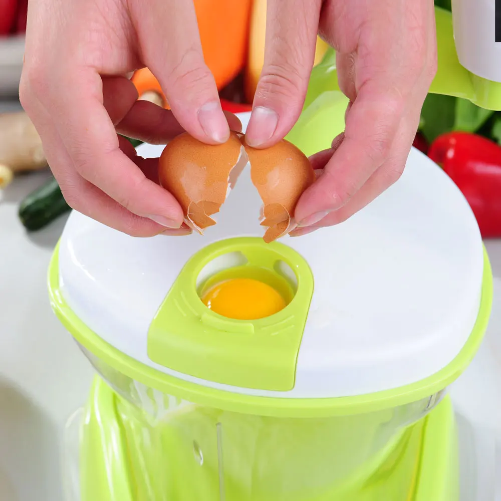  BYN Metal PP Blade Kitchen Small Meat Dicing Machine Manual Control Vegetable Chopper Tool Cake Egg - 33032045648