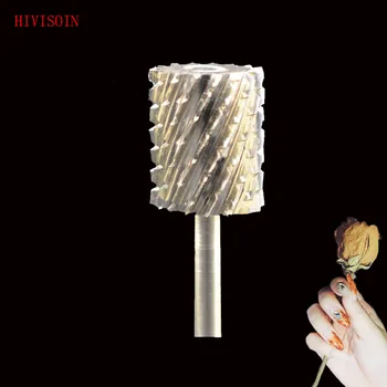 

HIVISOIN-5PCS- Carbide Nail Drill Bit - Big Barrel Bit - (Silver)-60018080