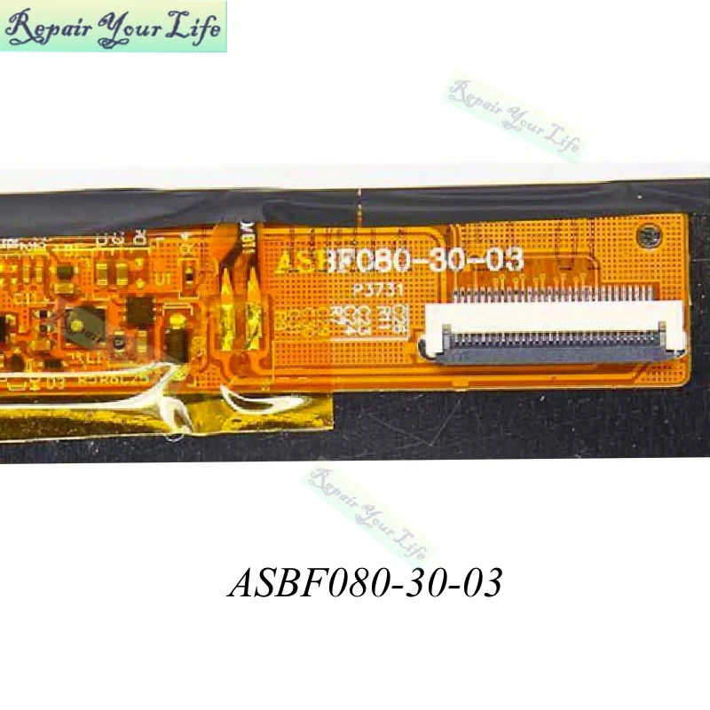 

Repair You Life Tablet LCD ASBF080-30-03 for chuwi vi8, ASBF080 30 01 30pin 184*114mm 1280*800 Original LCD Display Good Quality