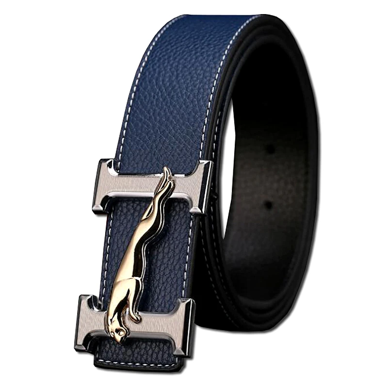 

2019 Luxury Belts for Men Fashion Business Casual High Quality H Smooth Buckle Designer Male Leather Waist Belts
