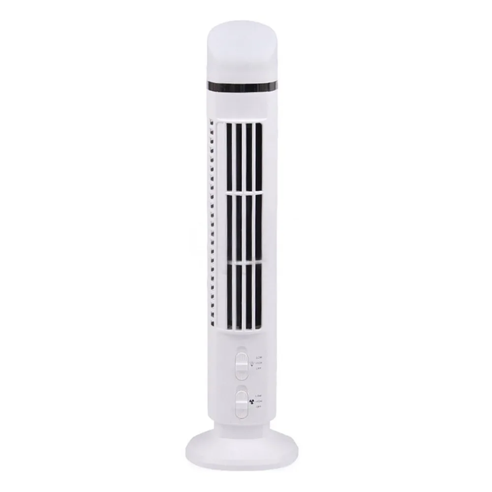 

Mini Bladeless Fan Portable USB No Leaf Air Conditioner Cooling Cooler Desk Tower Fan for Home School Office Use
