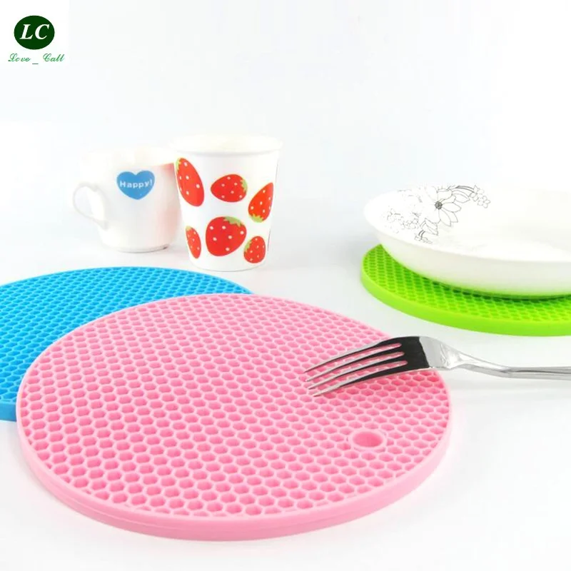 

Cool Tool Surface Protector Thickened Honeycomb Food Safe Silica gel Mats Non-slip mat Heat Insulation Pad Mat table Pad