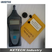 Лазерный цифровой тахометр(об/мин, м/мин, дюйм/мин) DT-2858