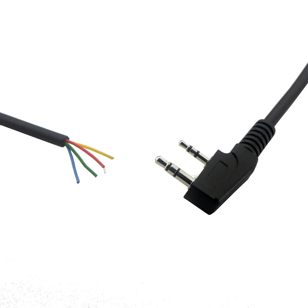 2 шт. пружинный провод для микрофона Baofeng UV5R Kenwood TK370 Linton YTY|for cable|line cableline wire |
