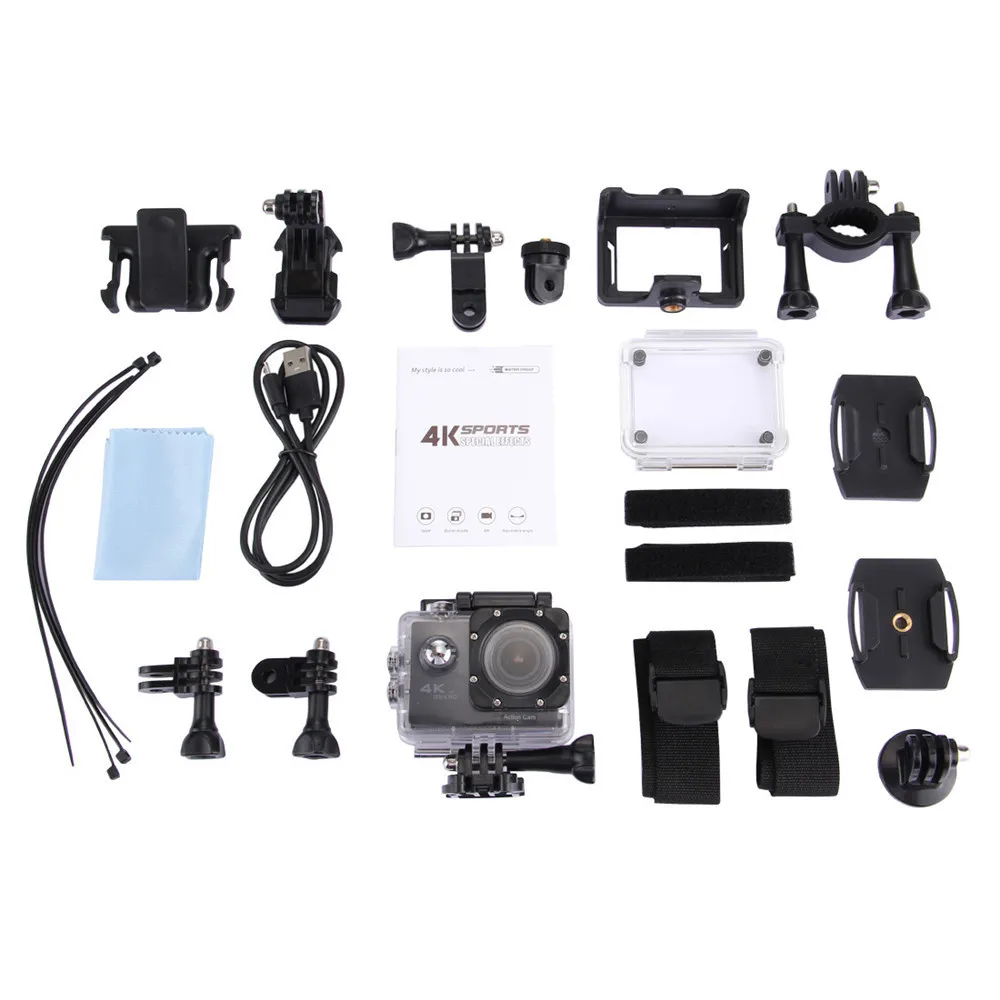  DHL F69 4k Wide Angle Action Camera Waterproof HD Screen Support Video Time 80min 2.0