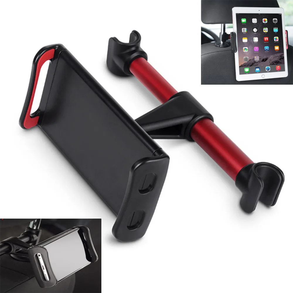 Car Interior Rear Pillow Tablet Bracket - Black