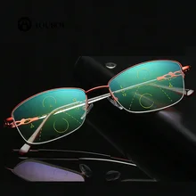 Мультифокальные очки для чтения мульти-фокус пресбиопии Сверхлегкий тончайший интеллектуальное автоматическое изменение t ближнего и дальнего