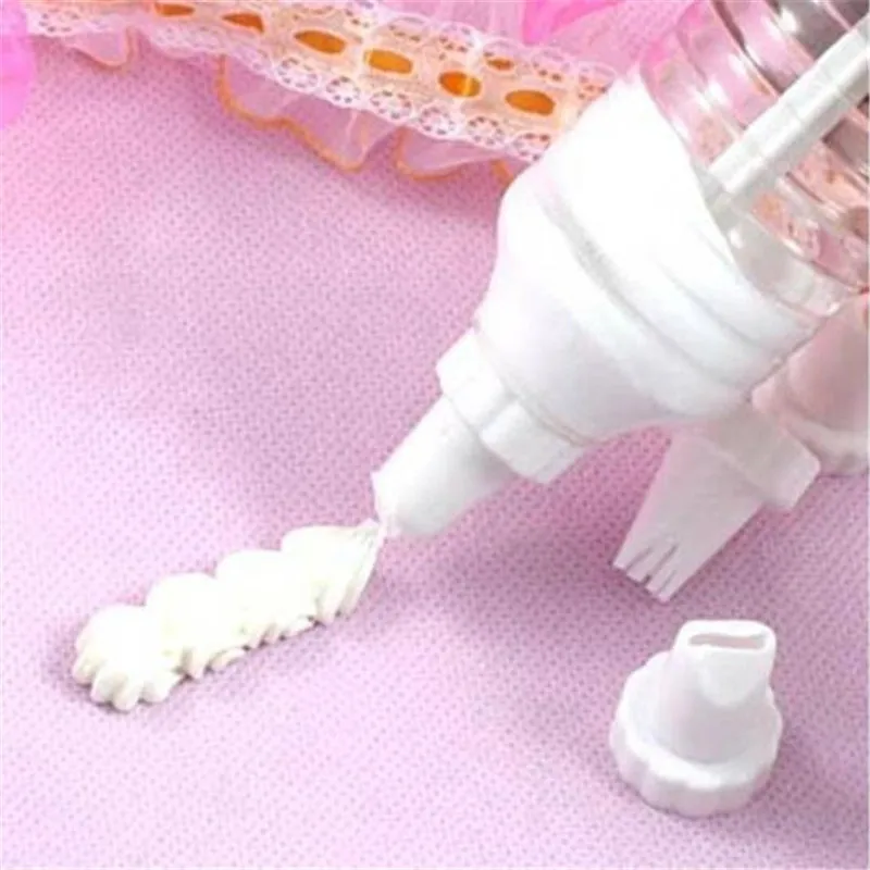 8PCS/Set Nozzles Icing Piping Cream Muffin Cake Decorators Decorating Tip Sets DIY Pastry Syringe Extruder Pen Spray Gun Head | Дом и сад