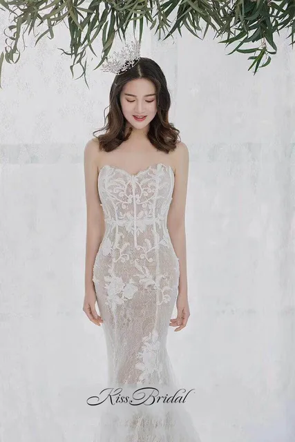 Stunning Beautiful Mermaid Wedding Dress 2018 Sweetheart Corset Back Stunning Beautiful Mermaid Wedding Dress 2018 Sweetheart Corset Back Vintage Lace Bride Dresses Vestido De Noiva