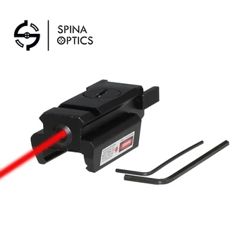 

SPINA OPTICS Hunting Accessories GDH Riflescopes Red Dot Laser Sight Pistol Scope Red Laser Fit for 20mm Weaver Rail