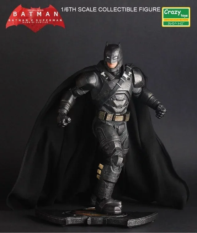 

Pazzo Giocattoli 1:6 Batman v Superman: dawn of Justice The Dark Night Batman Armored/Blinde Collectible Figure Giocattoli 30 cm